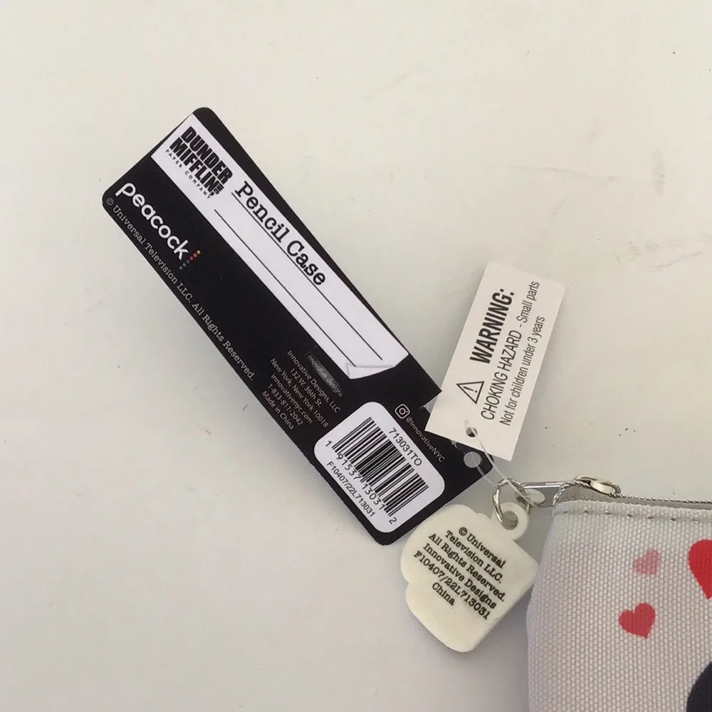 THE OFFICE MICHAEL SCOTT PENCIL POUCH NWT